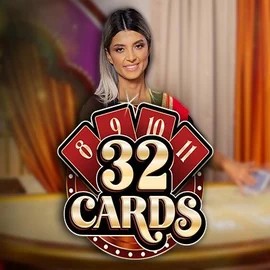 32 Cards slot visual from Ezugi available on sslotuna.gr