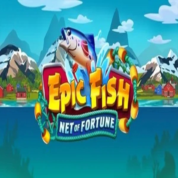 Epic Fish Net of Fortune slot logo by Quickspin at Slotuna CasinoEpic Fish Net of Fortune