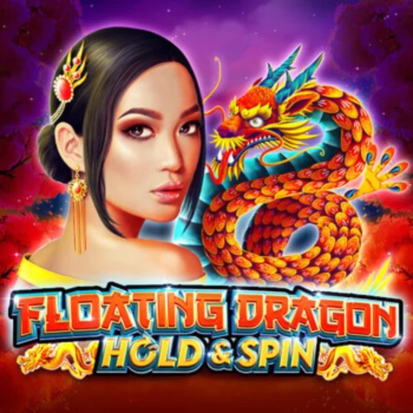 Floating Dragon slot logo by Pragmatic Play at Slotuna Casino