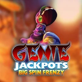 Genie Jackpots: Big Spin Frenzy online game logo by Blueprint Gaming on sslotuna.gr