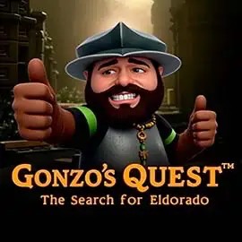 Gonzo's Quest slot logo by NetEnt at Slotuna CasinoGonzo's Quest