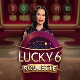 Lucky 6 Roulette logo by Pragmatic Play Slotuna Casino