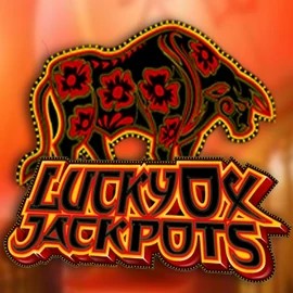 Official Jackpots logo: Lucky Ox Jackpots by Rival at Slotuna Casino