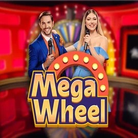 Mega Wheel logo by Pragmatic Play at Slotuna Casino
