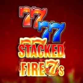 Stacked Fire 7s online game logo by Inspired Gaming on sslotuna.gr