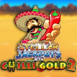 Stellar Jackpots with Chilli Gold x2 logo – Jackpots by Lightning Box Game at Slotuna Casino